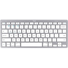 Trust 24651 Bluetooth angol (US) membrán billentyűzet ezüst-fehér