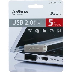 Dahua 8GB U106 USB 2.0 pendrive BOX ezüst