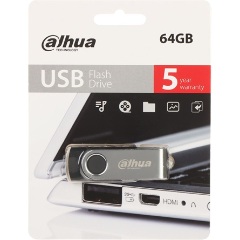 Dahua 16GB U116 USB 2.0 pendrive BOX ezüst-fekete