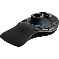 3Dconnexion SpaceMouse Pro Wireless optikai USB / Bluetooth / vezeték nélküli 3D egér fekete