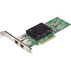 Dell Broadcom 57416 10Gb/s PCIe x8 Dual RJ45 hálózati adapter low profile