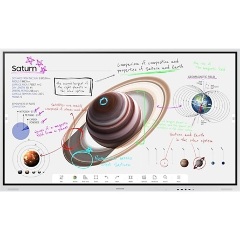 Samsung Flip Pro Interactive 16/7 85" touchscreen VA LED smart LFD monitor ezüst-fekete (Tizen 6.5)