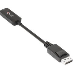 Club 3D CAC-1088 DisplayPort 1.4 -> HDMI 2.1 M/F aktív adapter 0.1m fekete HDR