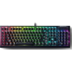 Razer BlackWidow V4 X USB angol (US) gaming Razer Yellow mechanikus billentyűzet fekete