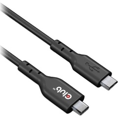 Club 3D CAC-1526 USB-C -> USB-B 2.0 micro M/M adatkábel 1m fekete