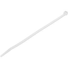 StarTech CBMZT8NK 1000 PACK 8" CABLE TIES -WHITE NYLON ZIP TIE WRAPS UL TAA kábelkötegelő fehér 1000db