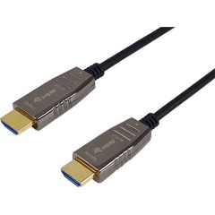 Equip HDMI 2.1 -> HDMI 2.1 M/M aktív video kábel 50m fekete-színes optikai