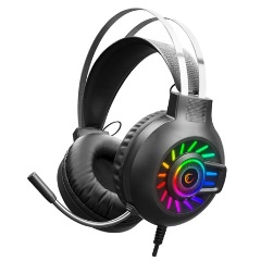 Rampage RM-K44 ZENGIBAR gaming fejhallgató headset fekete