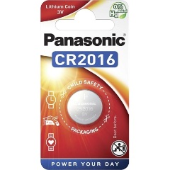 Panasonic CR2016 3V lítium gombelem 1db