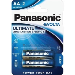 Panasonic EVOLTA LR6EGE/2BP 1,5V AA/ceruza szupertartós alkáli elem 2db