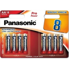Panasonic LR6PPG/8BW 1,5V AA/ceruza tartós alkáli elem 8db