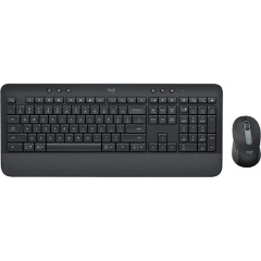 Logitech Signature MK650 Combo for Business Bluetooth / vezeték nélküli angol (US) membrán billentyűzet + egér szürke