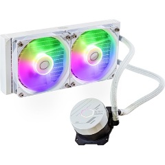 Cooler Master MasterLiquid 240L Core ARGB White processzor vízhűtő fehér