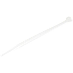 StarTech CBMZT4N 100 PACK 4" CABLE TIES -WHITE NYLON ZIP TIE WRAPS UL TAA kábelkötegelő fehér 100db