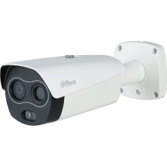 Dahua IP Bullet dual hőkamera - TPC-BF2241-B7F8 (256x192, 7mm / 4MP, 8mm, ICR, IR35m, IP67, WDR, audio, I/O, PoE)