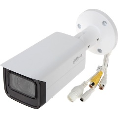 Dahua IP csőkamera - IPC-HFW3541T-ZAS (5MP, 2,7-13,5mm(motoros), H265+, IP67, IR60m, ICR, WDR, SD, I/O, audio, PoE, AI)