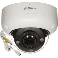 Dahua IP dómkamera - IPC-HDBW3842R-ZAS (AI; 8MP, 2,7-12mm(motor),  H265+, IP67, IR40m; ICR, WDR, PoE, IK10, SD, mikr.)