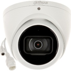 Dahua IP turretkamera - IPC-HDW3842EM-S (8MP, 2,8mm, kültéri, H265+, IP67, IR30m, ICR, WDR, SD, PoE, AI, mikrofon)