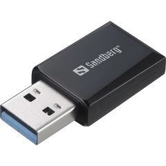 Sandberg Mini AC1300 1,3Gb/s USB 3.2 Gen1 A Dual-Band Wi-Fi hálózati adapter