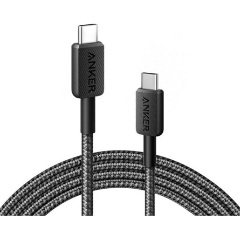 Anker Eufy 322 USB-C -> USB-C M/M töltőkábel 1.8m fekete