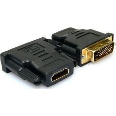 Sandberg 507-39 DVI-D -> HDMI 1.3 M/F adapter fekete