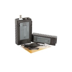 NIKOMAX Kábel teszter, UTP/STP, RJ45, LED jelzőfényekkel, NMC-TE100PF