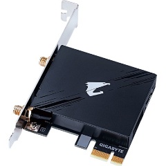 Gigabyte Aorus WIFI7 BE5800 5,8Gb/s PCIe x1 Tri-Band Wi-Fi Bluetooth hálózati adapter