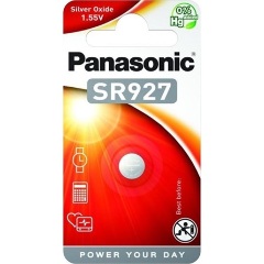 Panasonic SR-927 1,55V ezüst-oxid óraelem 1db Panasonic SR-927 1,55V ezüst-oxid óraelem 1db