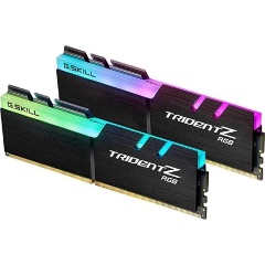 G-SKILL Trident Z RGB 16GB 3200MT/s DDR4 memória CL16 Kit of 2 fekete RGB