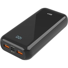 Silicon Power QS28 20000mAh LiPo powerbank fekete (QC3.0/PD)