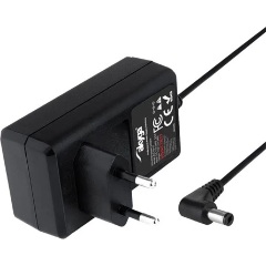 Akyga AK-TB-17 24W univerzális hálózati töltő adapter fekete 5,5×2,5mm