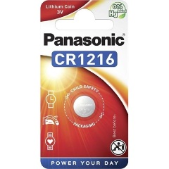 Panasonic CR1216 3V lítium gombelem 1db