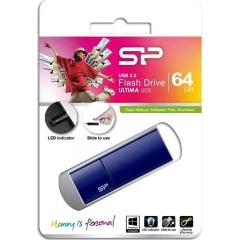 Silicon Power 64GB Ultima U05 USB 2.0 pendrive BOX kék