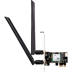 D-Link DWA-X582 AX3000 3Gb/s PCIe x1 Dual-Band Wi-Fi Bluetooth hálózati adapter (BT5.0)