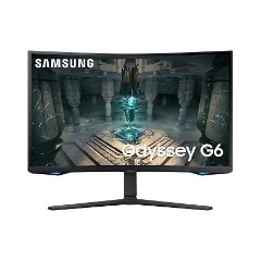 Samsung Odyssey G6 S32BG650EU 32" ívelt VA LED gaming monitor fekete 240Hz FreeSync Premium Pro