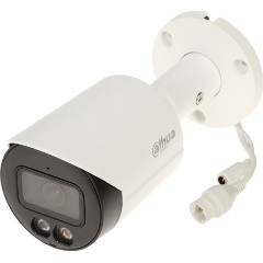 Dahua IP csőkamera - IPC-HFW2549S-S-IL (5MP, 3,6mm, kültéri, H265+, IP67, IR30m, IL10m, SD, PoE, mikrofon, Lite AI)