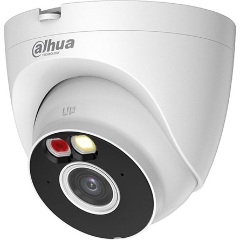 Dahua IP wifi turretkamera - T2A-PV (2MP, 2,8mm, kültéri, 2,4GHz; H265, IR+LED30m, IP67, SD; mikrofon; hangszóró 12VDC)