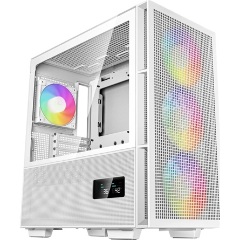 DeepCool CH560 DIGITAL WH táp nélküli ablakos Mid Tower számítógépház fehér