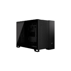 Corsair 2500D AIRFLOW Dual-Chamber táp nélküli ablakos Mid Tower számítógépház fekete