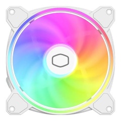 Cooler Master MasterFan MF140 Halo2 rendszerhűtő ventilátor fehér
