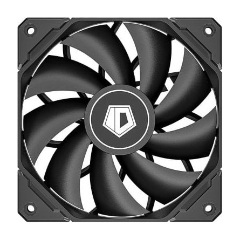 ID-Cooling TF-12025-PRO BLACK rendszerhűtő ventilátor fekete