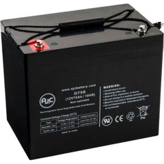 SLA AGM LPF1275 LongLife 75000mAh ólom-sav (VRLA) akkumulátor 1db