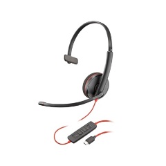 HP Poly Blackwire 3210 USB-C HS +USB-C/A (BULK) fejhallgató headset
