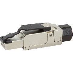 Logilink Field Assembly Cat.6A RJ45 Plug, STP, toolless, PrimeLine