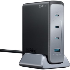 Anker Eufy 749 GaNPrime 240W univerzális hálózati töltő adapter fekete