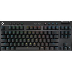 Logitech G PRO X TKL Bluetooth / vezeték nélküli angol (US) gaming Tactile mechanikus billentyűzet fekete