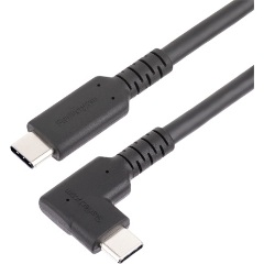 StarTech RUGGED RIGHT ANGLE USB-C CABLE USB C TO C CABLE - 90 DEGREES