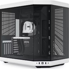HYTE Y70 táp nélküli ablakos Mid Tower számítógépház fehér-fekete
