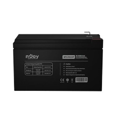 Njoy VRLA AGM 9000mAh akkumulátor 12V/9Ah, T2/F2, zárt, gondozás mentes