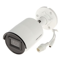 Hikvision IP csőkamera - DS-2CD2043G2-IU (4MP, 2,8mm, kültéri, H265+, IP67, IR30m, ICR, WDR, 3DNR, SD, PoE)